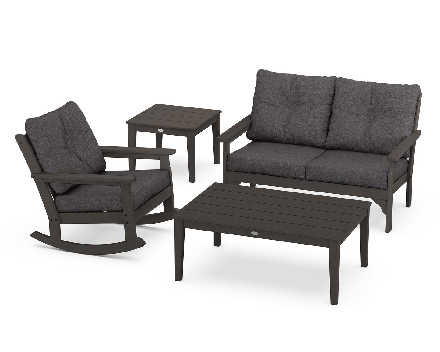 Vineyard 4-Piece Deep Seating Rocker Set