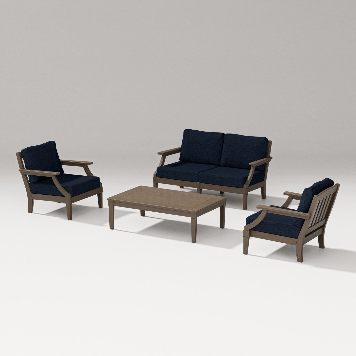 Estate Lounge 4-Piece Loveseat Set