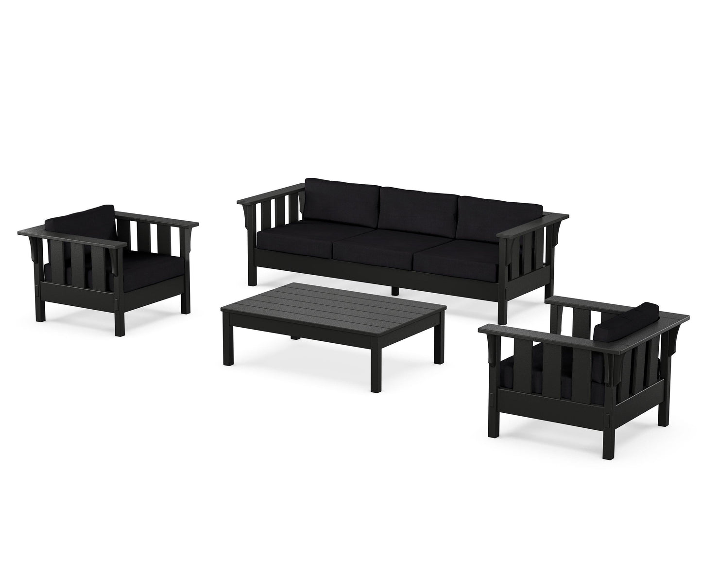 Acadia 4-Piece Deep Seating Set with Sofa