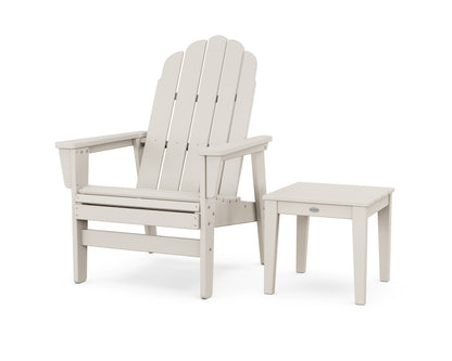 Vineyard Grand Upright Adirondack Chair with Side Table