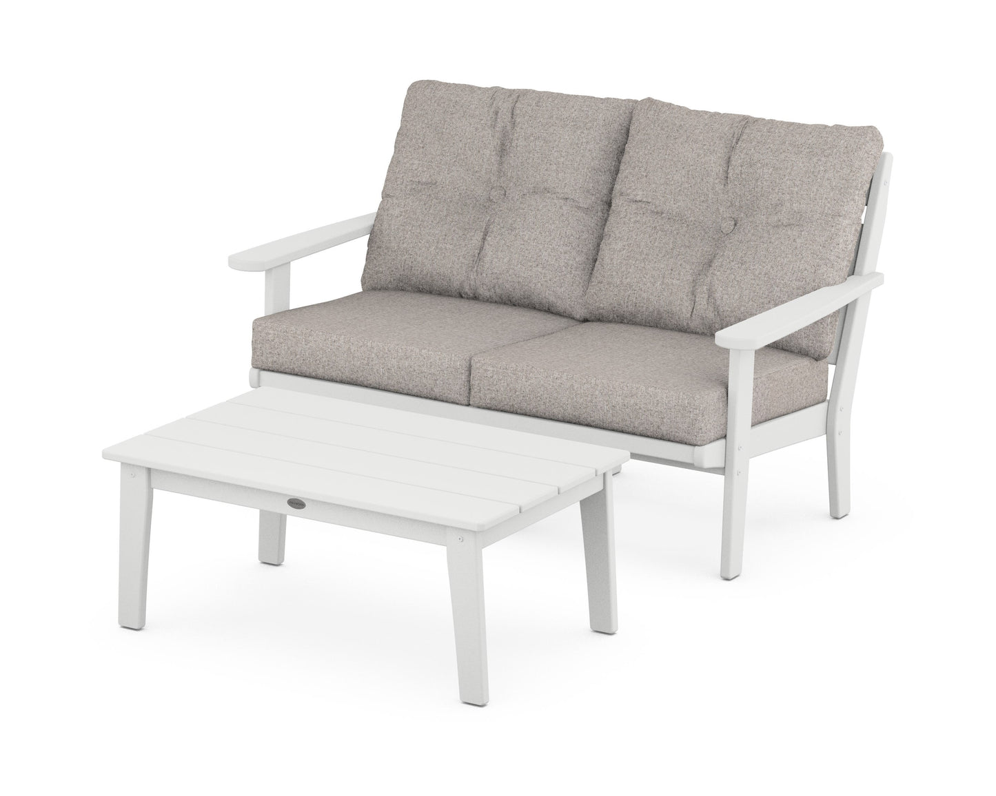 Lakeside 2-Piece Lounge Loveseat Set