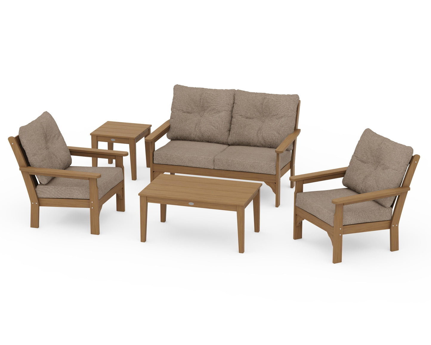 Vineyard 5-Piece Deep Seating Set
