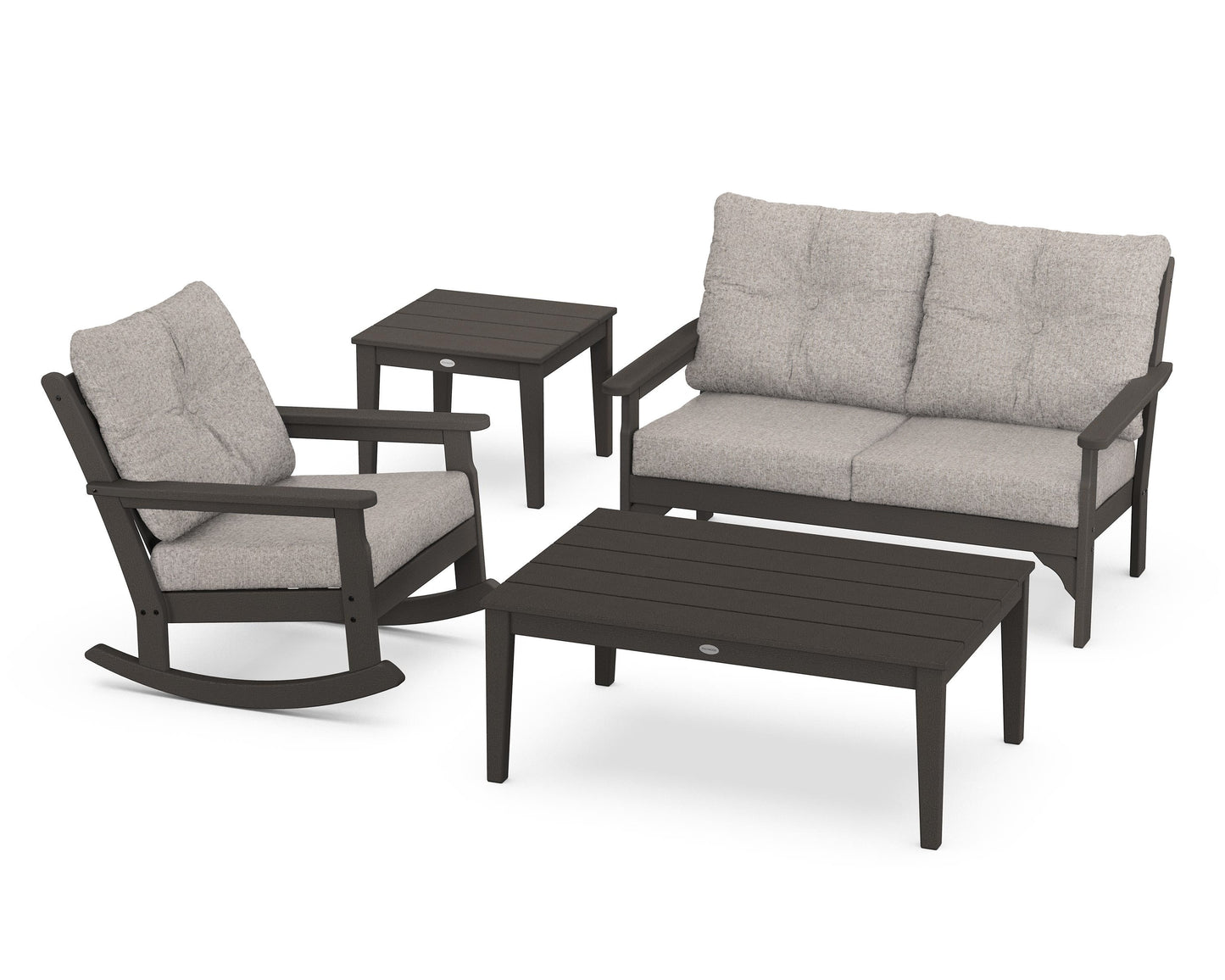 Vineyard 4-Piece Deep Seating Rocker Set