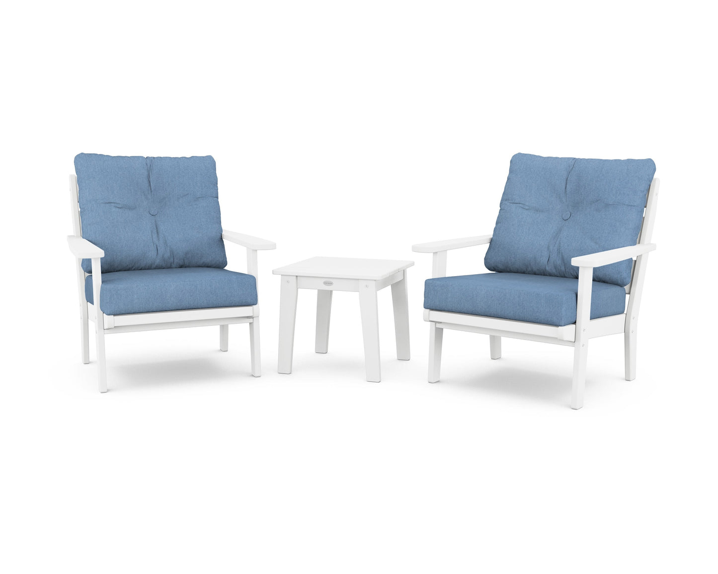 Lakeside 3-Piece Deep Seating Chair Set