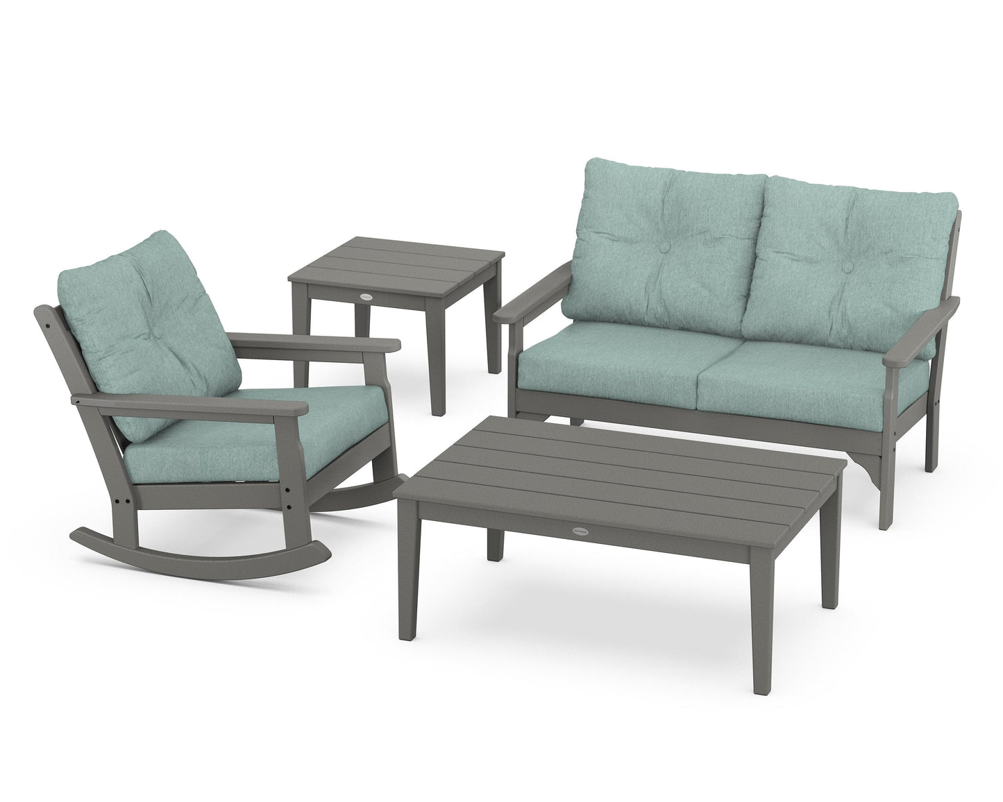 Vineyard 4-Piece Deep Seating Rocker Set
