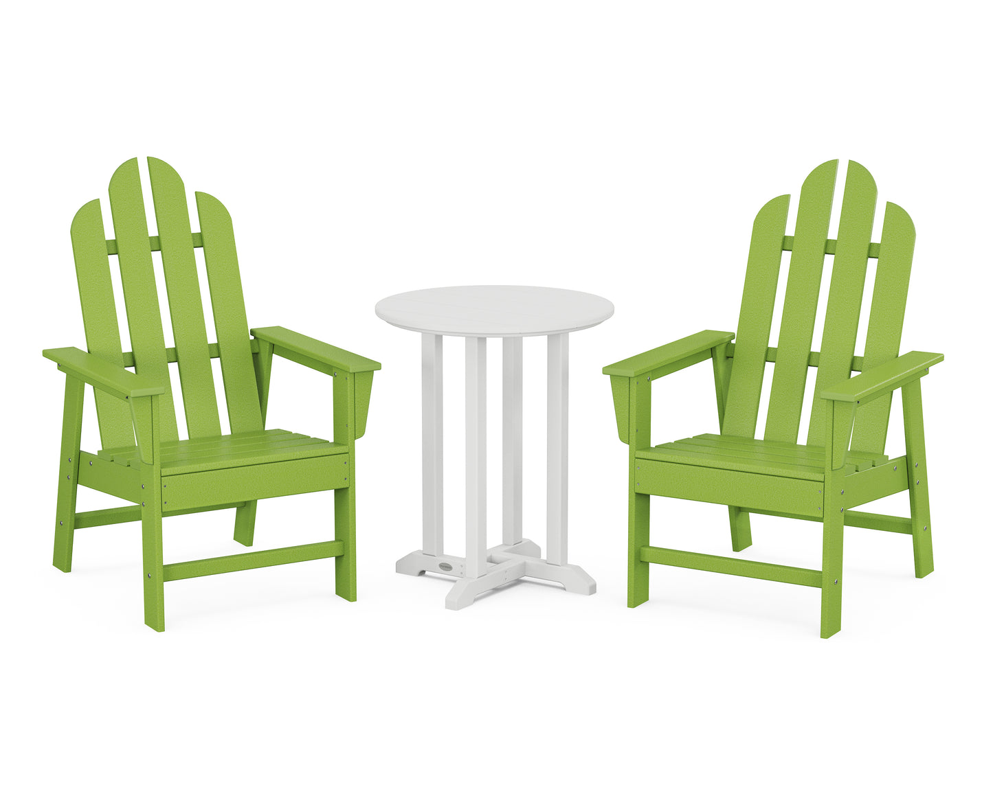 Long Island 3-Piece Round Dining Set