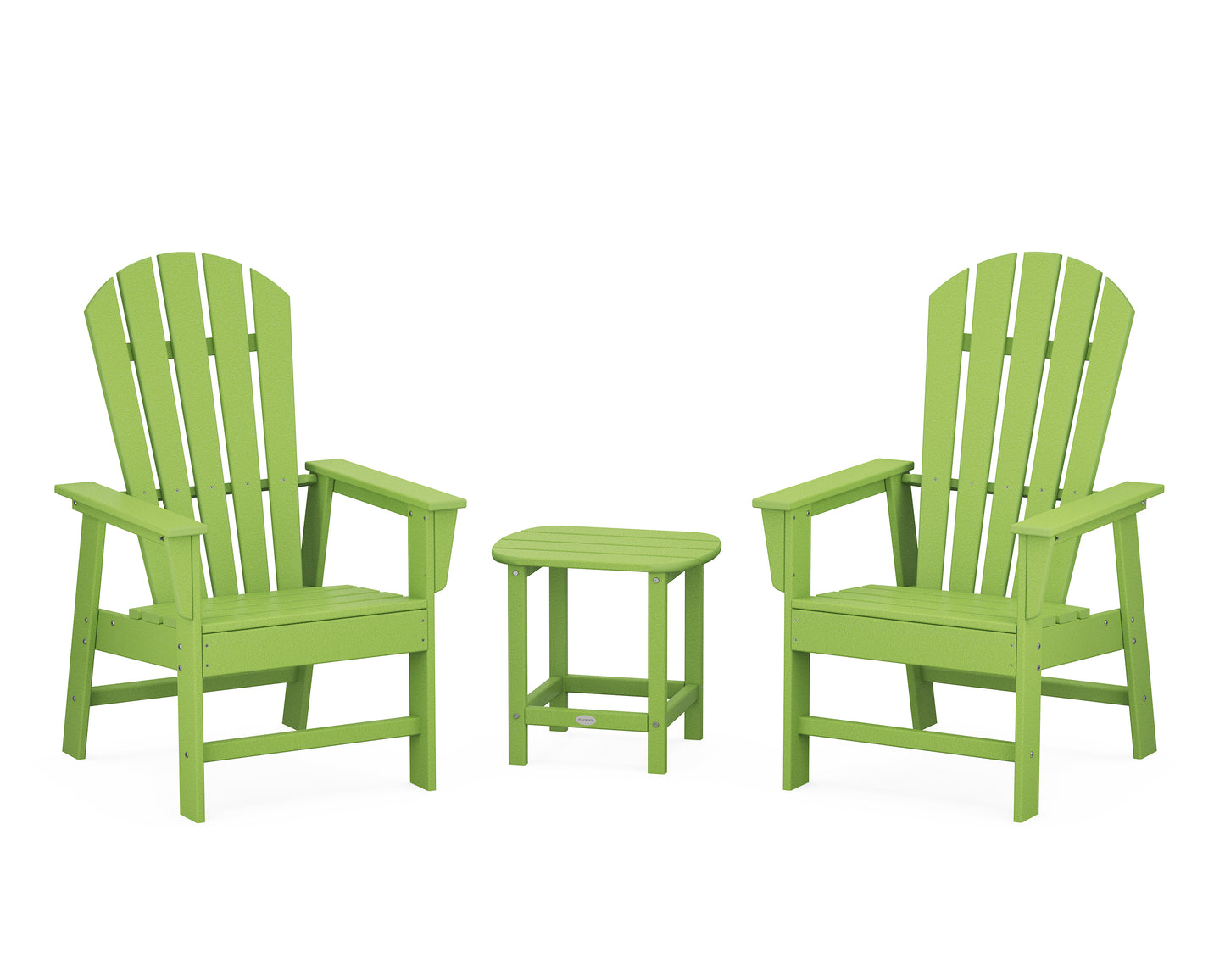 South Beach Casual Chair 3-Piece Set with 18" South Beach Side Table