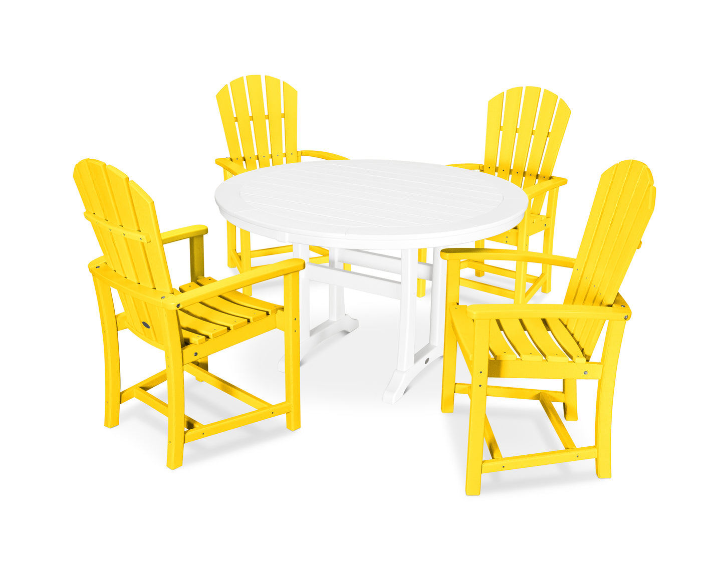 Palm Coast 5-Piece Round Dining Set