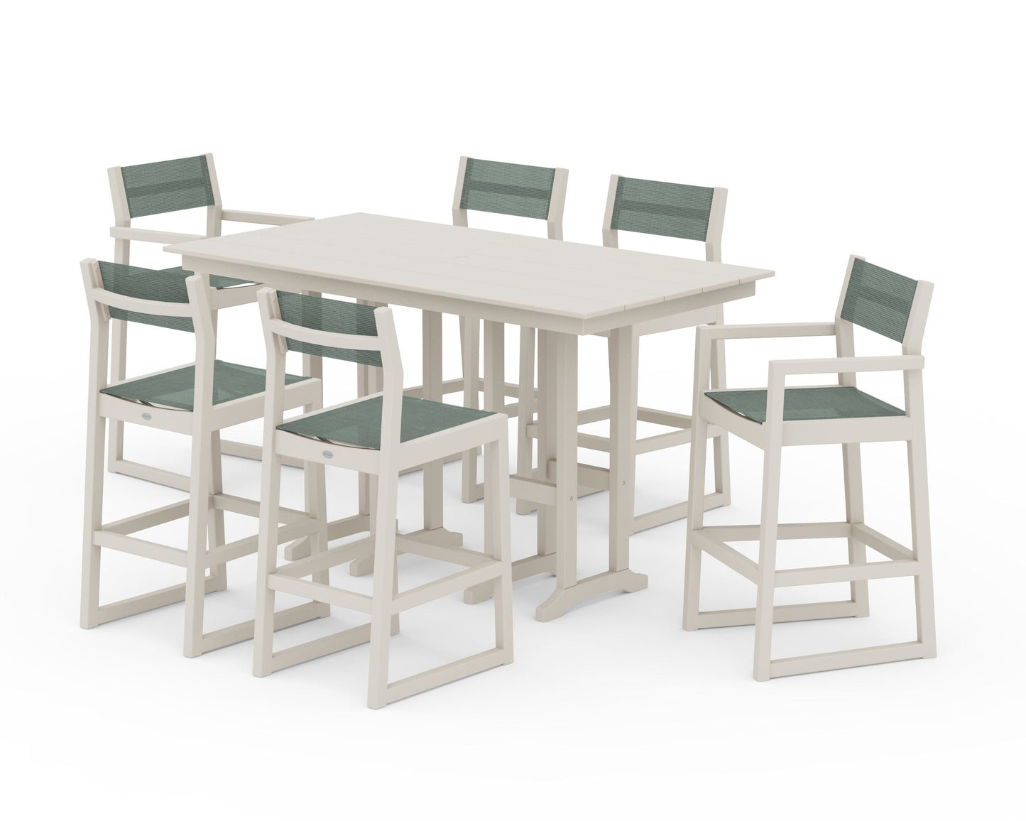 EDGE Sling 7-Piece Farmhouse Bar Set