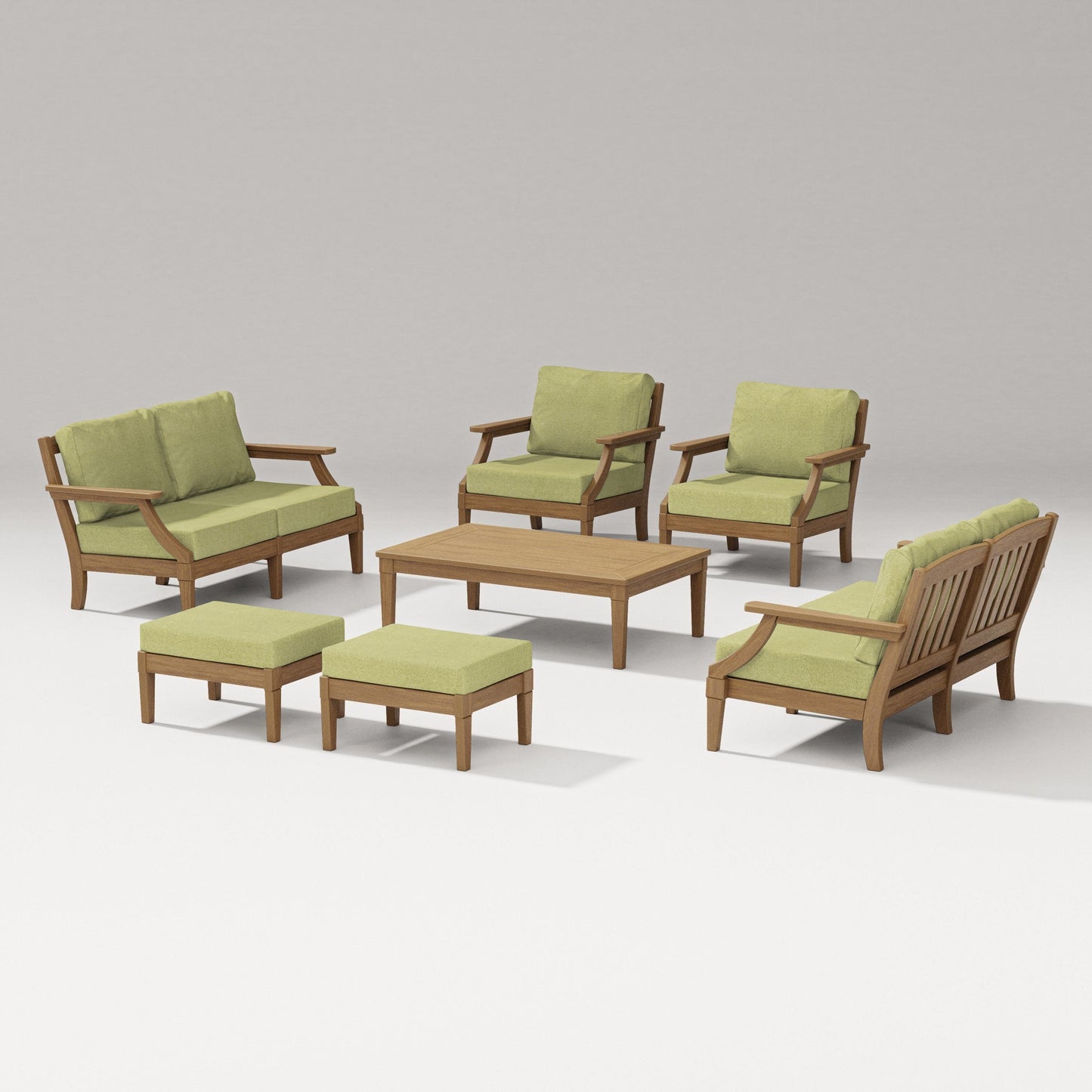 Estate 7-Piece Lounge Loveseat Set