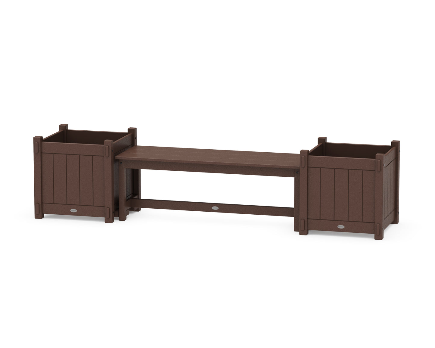 48" Vineyard Straight Planter Bench Set - Large