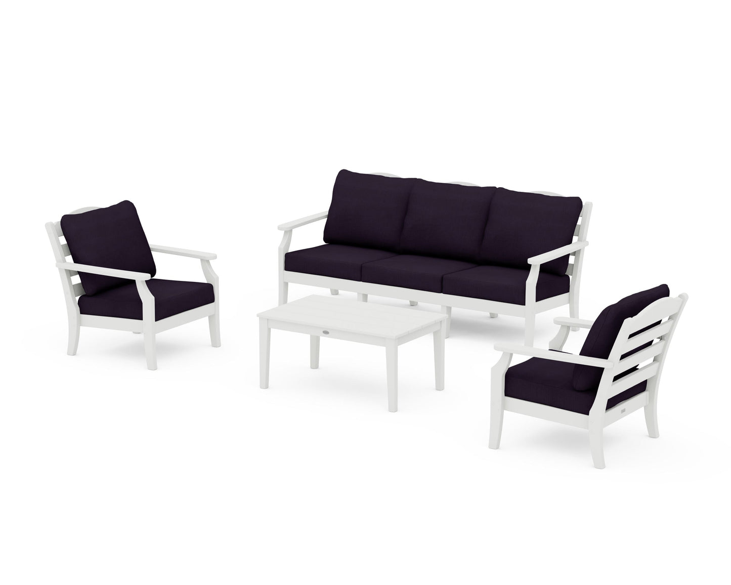 Savannah 4-Piece Deep Seating Set with Sofa