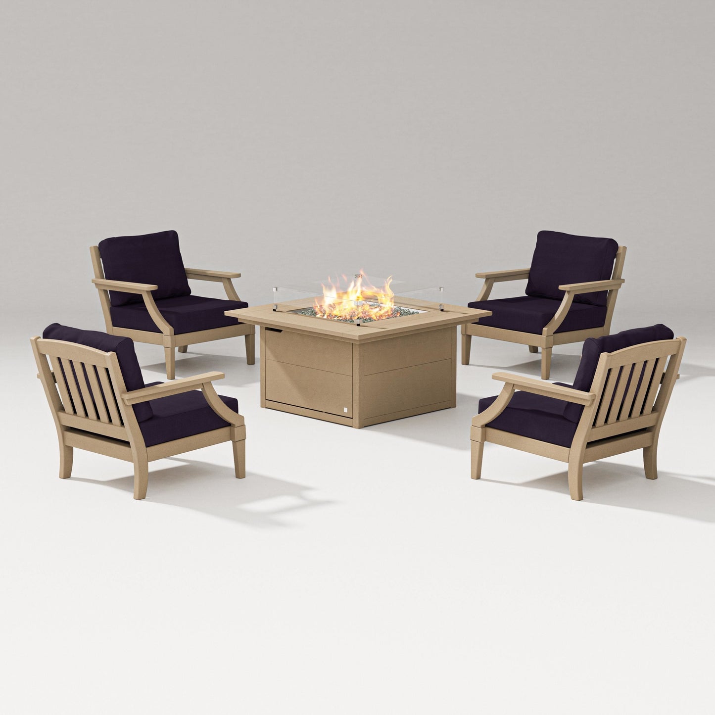 Estate 5-Piece Lounge Fire Table Set