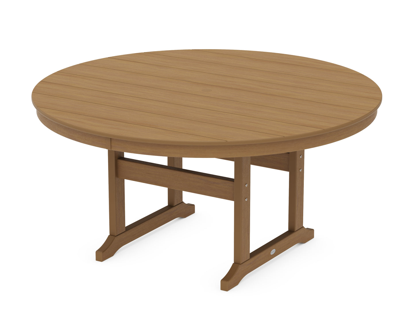 60" Round Farmhouse Dining Table