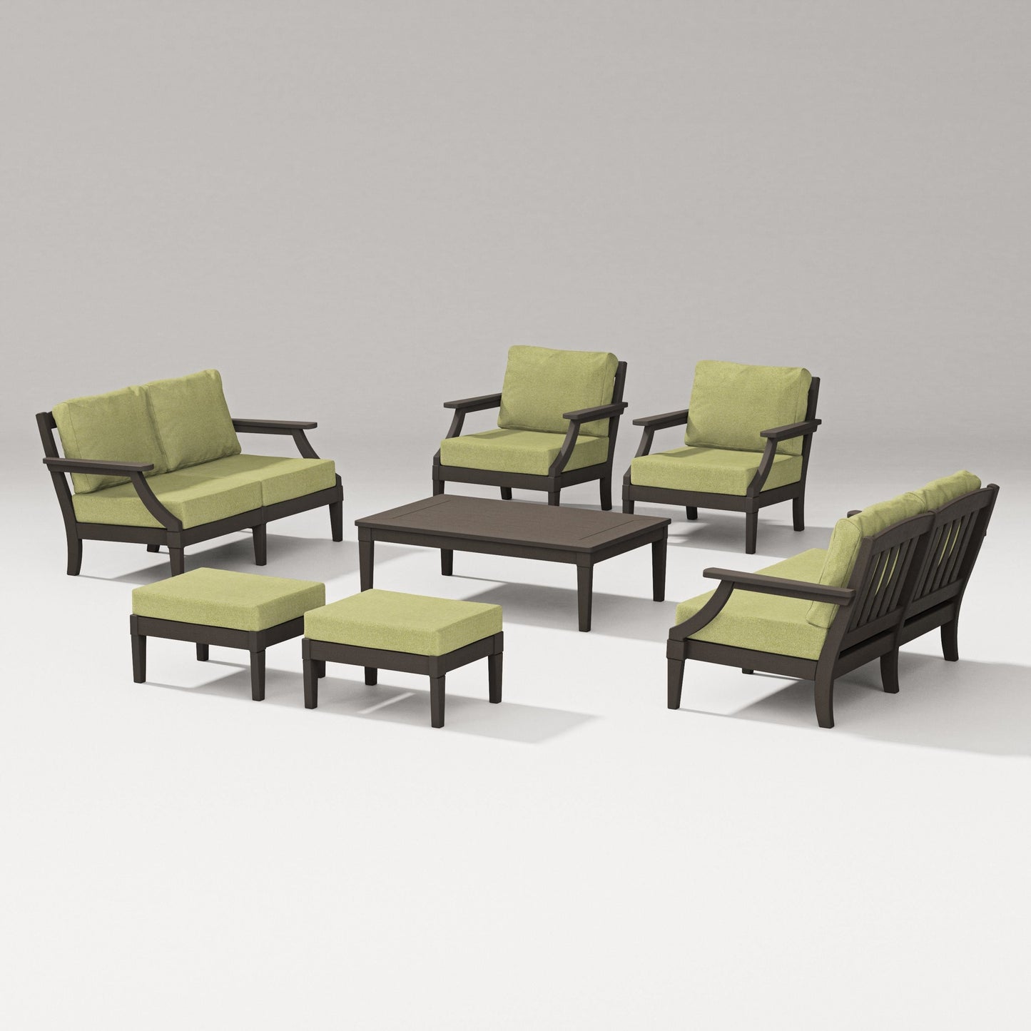 Estate 7-Piece Lounge Loveseat Set
