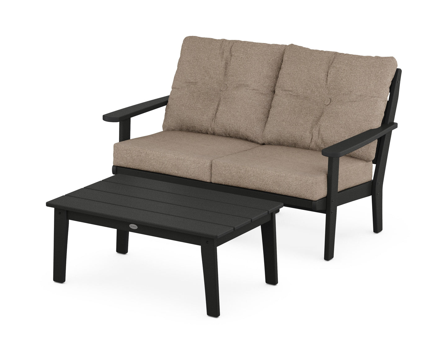 Lakeside 2-Piece Lounge Loveseat Set