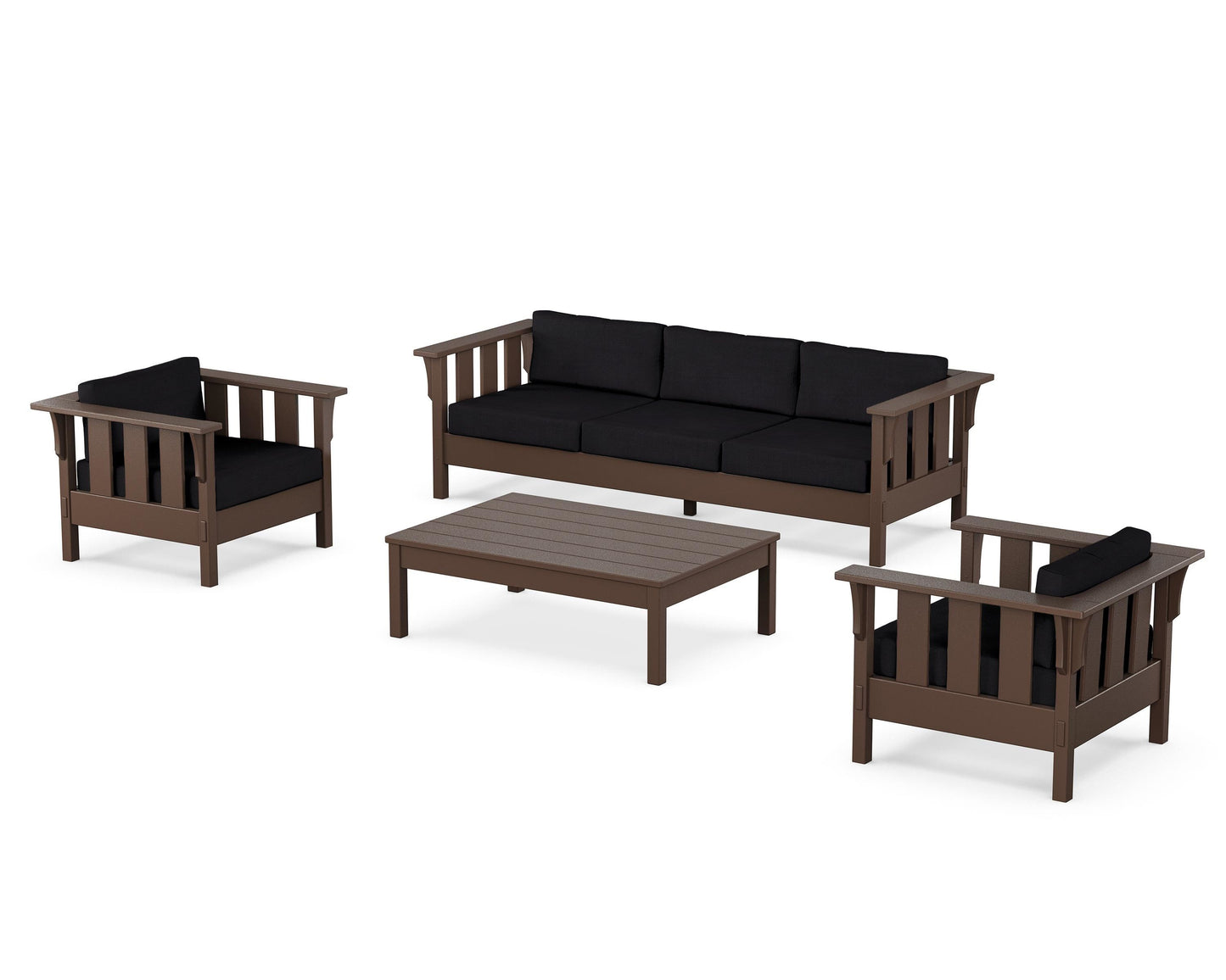 Acadia 4-Piece Deep Seating Set with Sofa