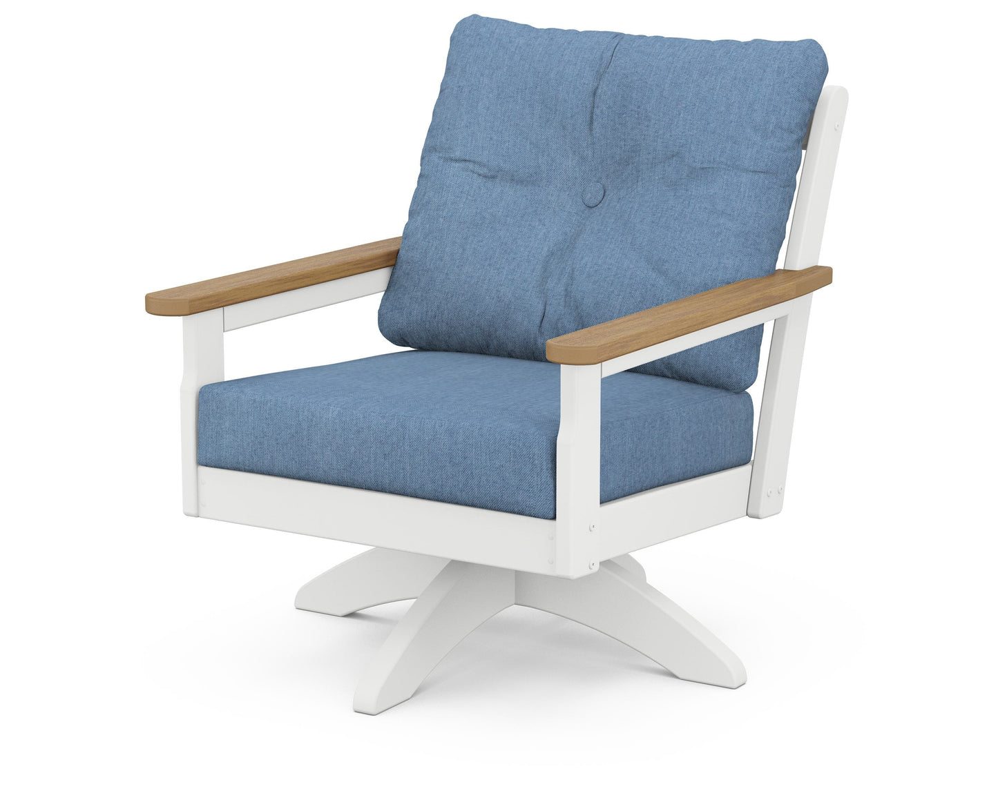 Vineyard Deep Seating Swivel Chair