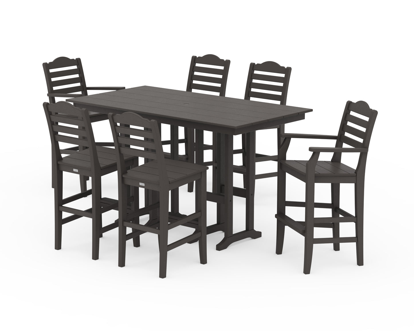 Savannah 7-Piece Farmhouse Bar Set