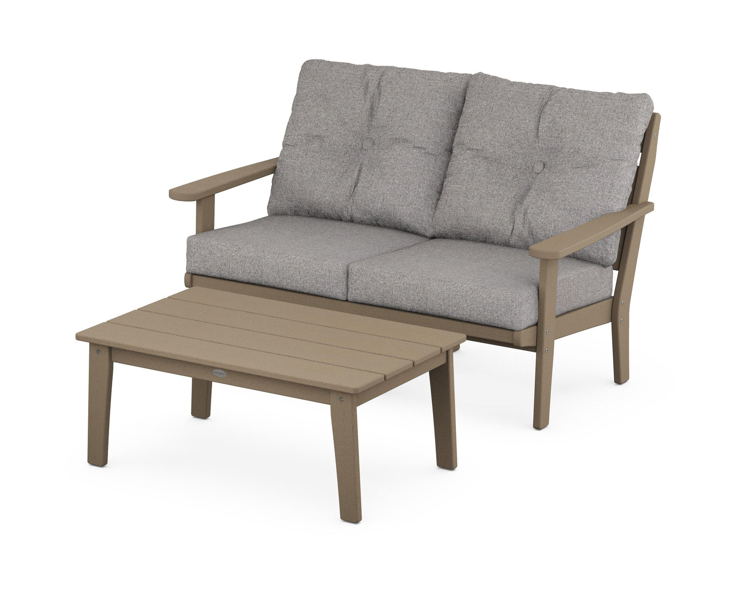 Lakeside 2-Piece Lounge Loveseat Set