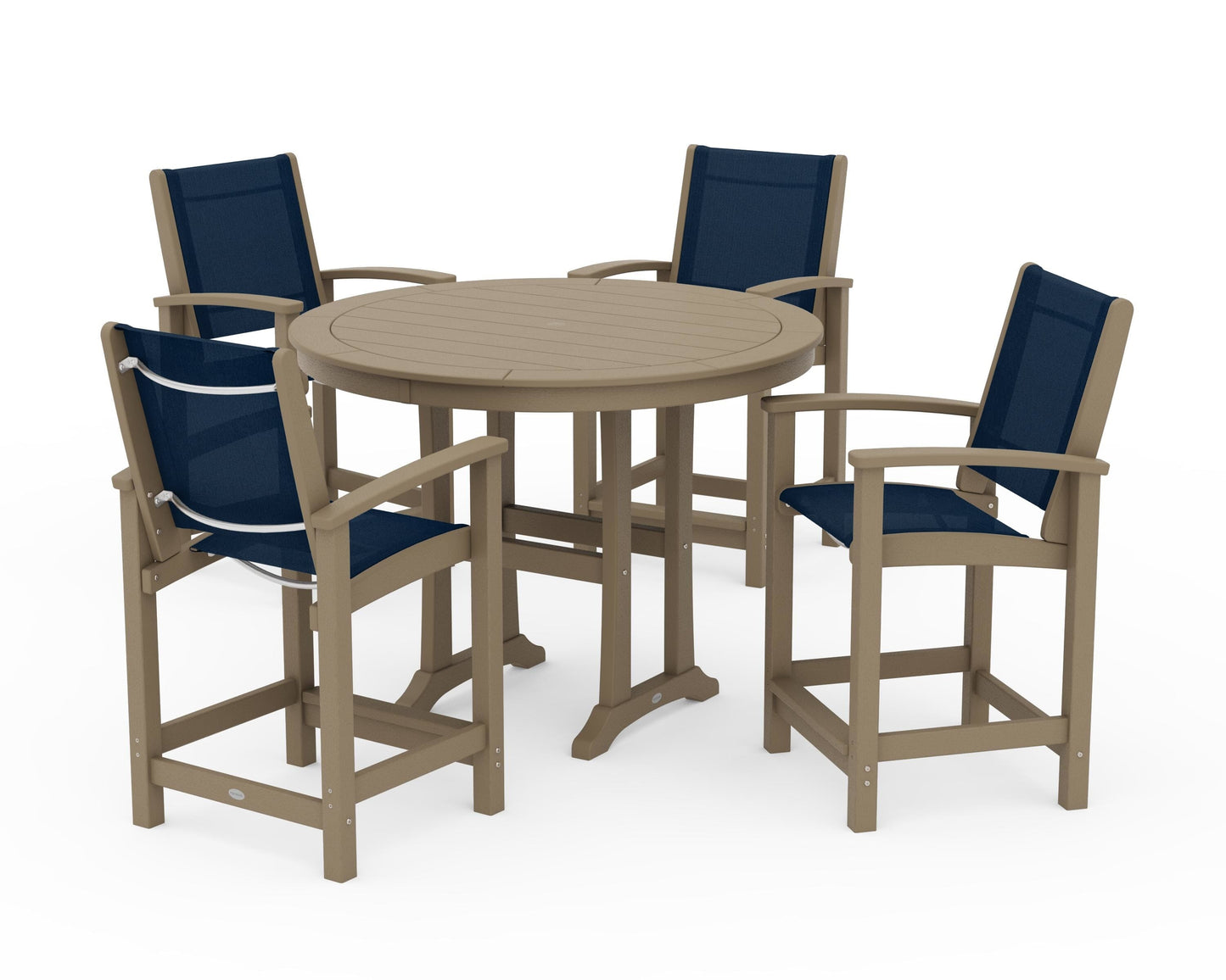 Coastal 5-Piece Counter Set