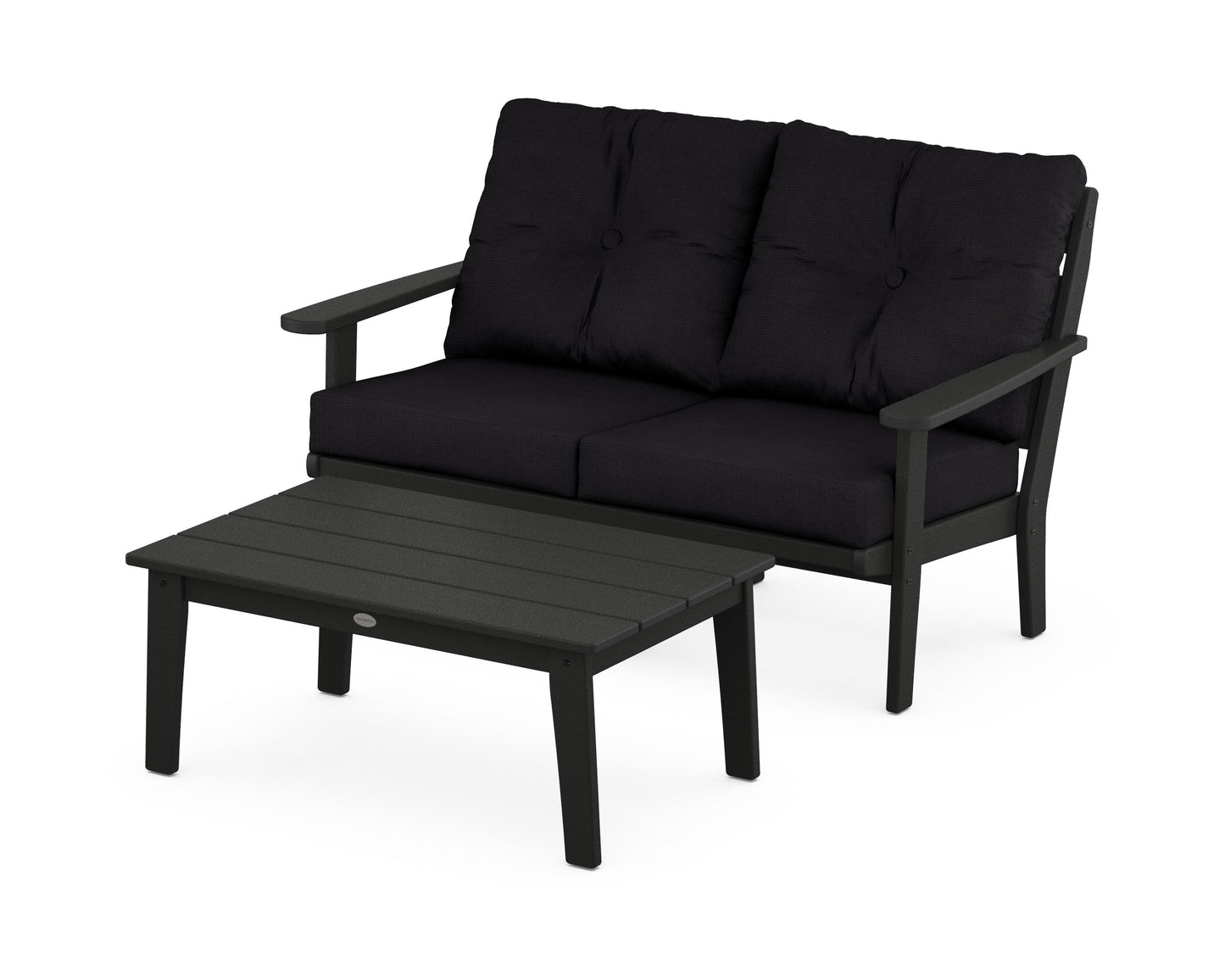 Lakeside 2-Piece Lounge Loveseat Set
