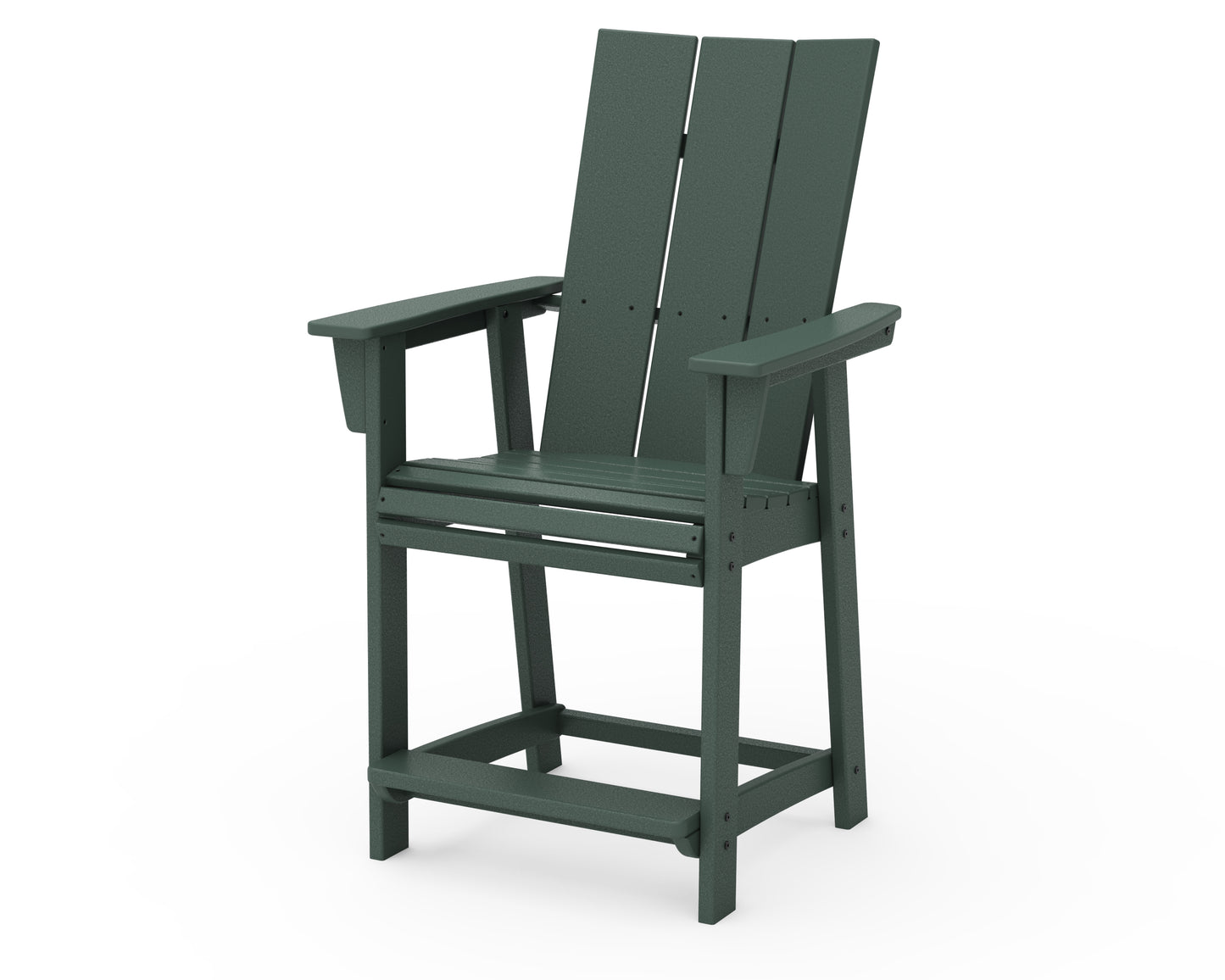Modern Curveback Adirondack Counter Chair