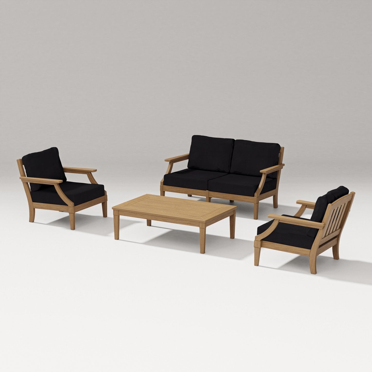 Estate Lounge 4-Piece Loveseat Set