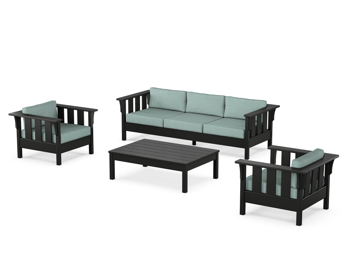 Acadia 4-Piece Deep Seating Set with Sofa