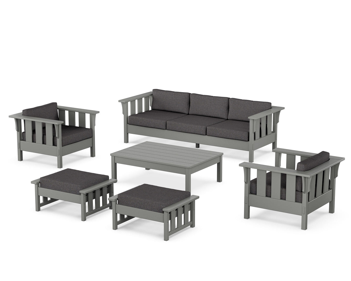 Acadia 6-Piece Lounge Sofa Set