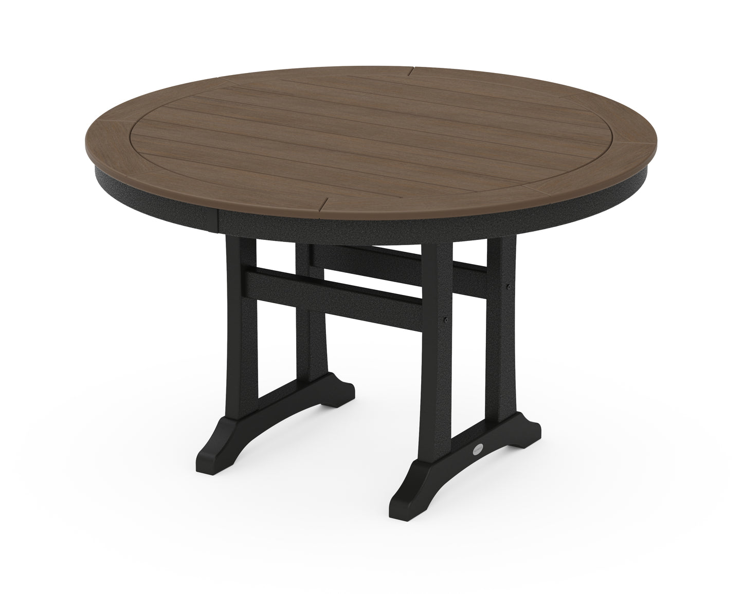 Nautical Trestle 48" Round Dining Table
