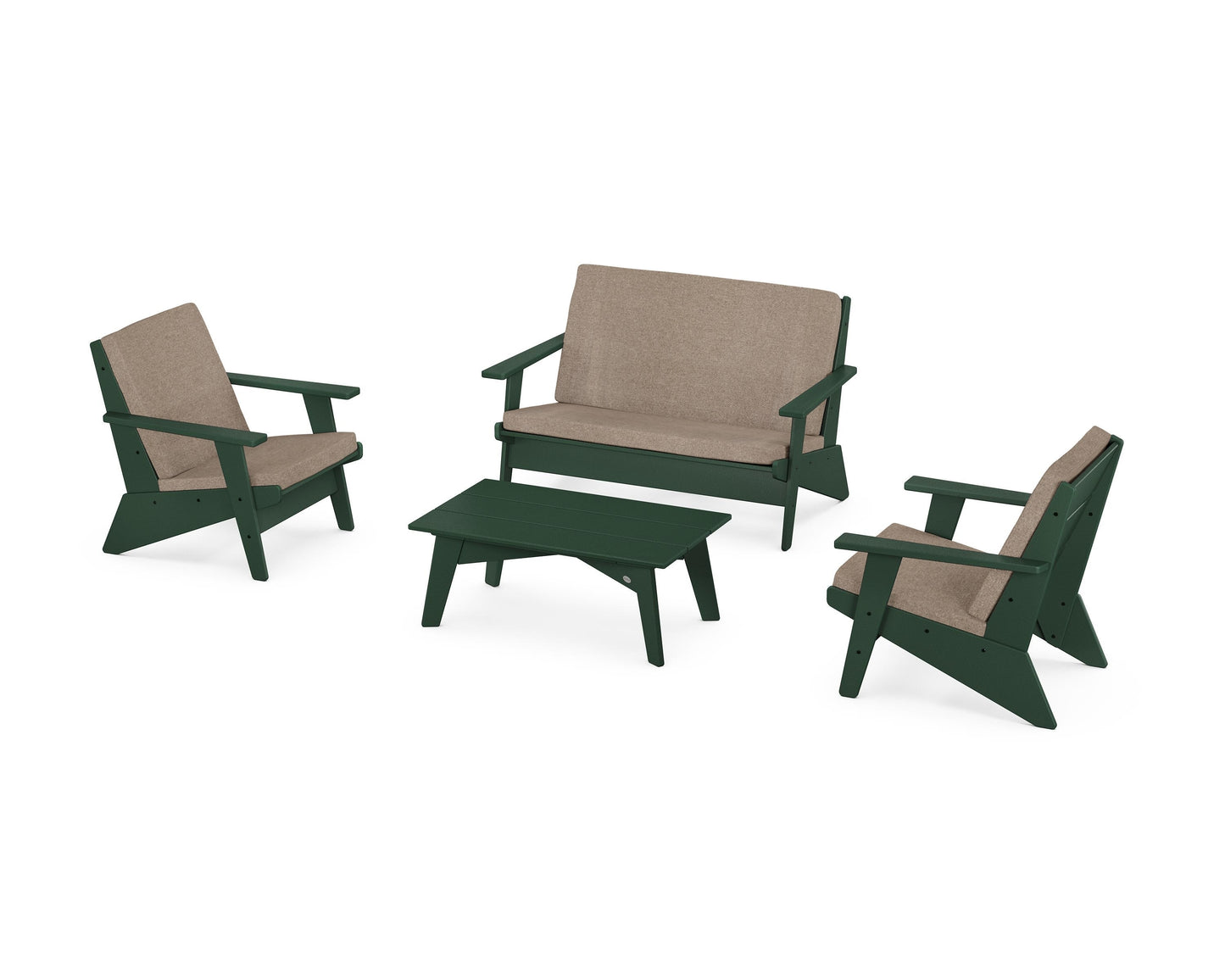 Riviera Modern Lounge 4-Piece Set