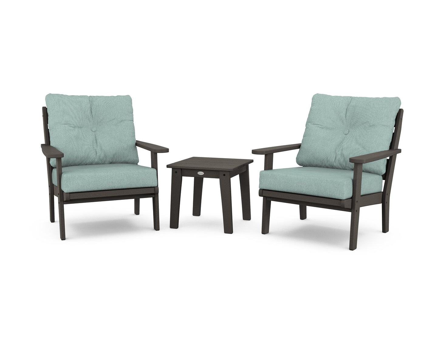 Lakeside 3-Piece Deep Seating Chair Set