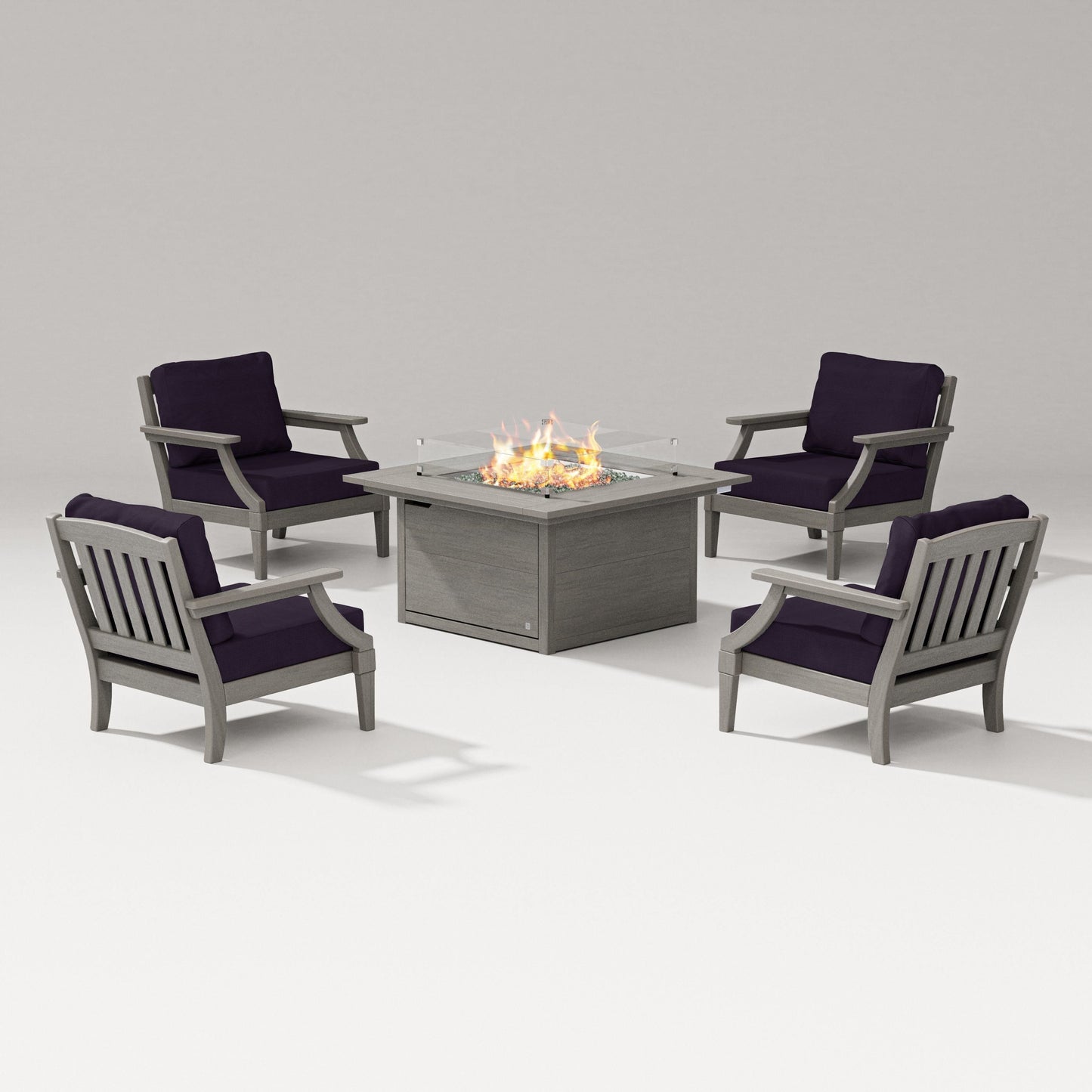 Estate 5-Piece Lounge Fire Table Set