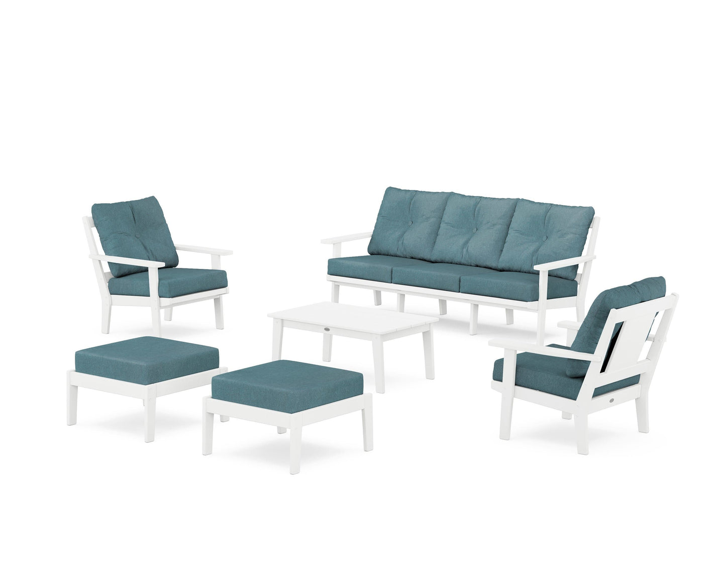Prairie 6-Piece Lounge Sofa Set