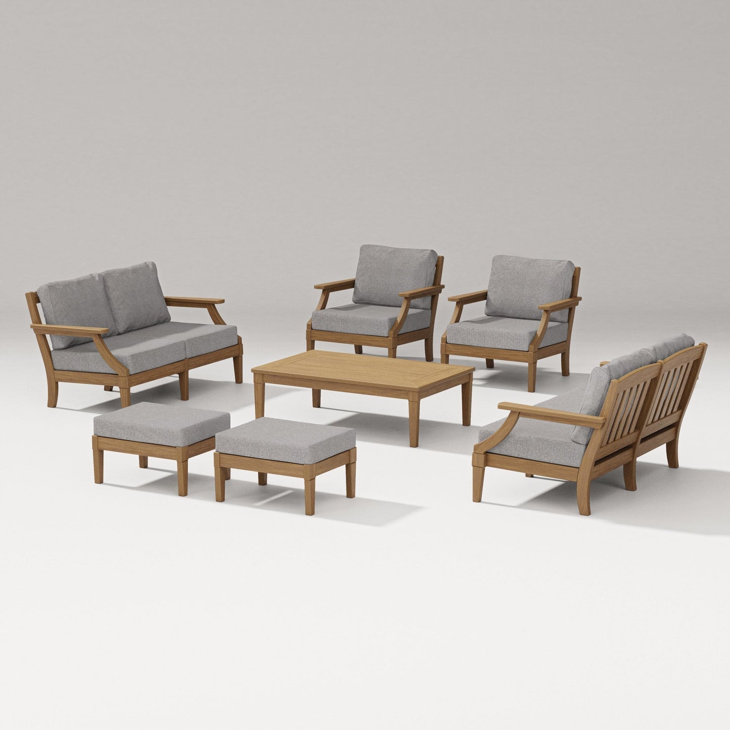 Estate 7-Piece Lounge Loveseat Set