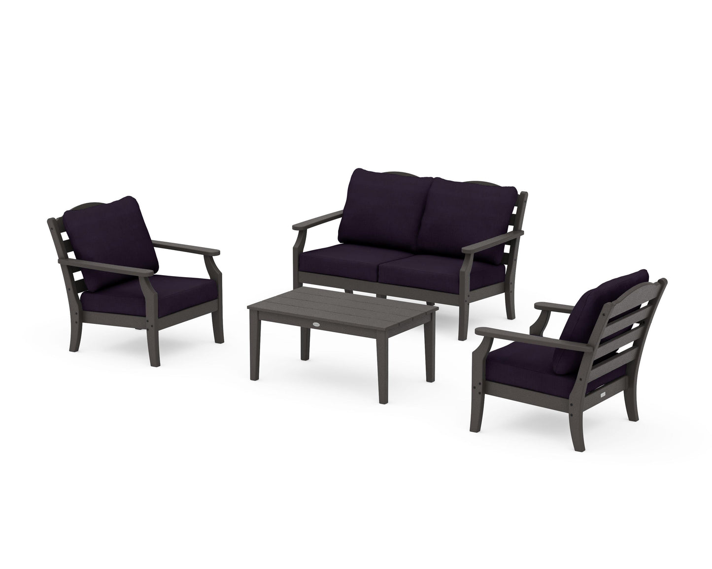 Savannah 4-Piece Deep Seating Set with Loveseat