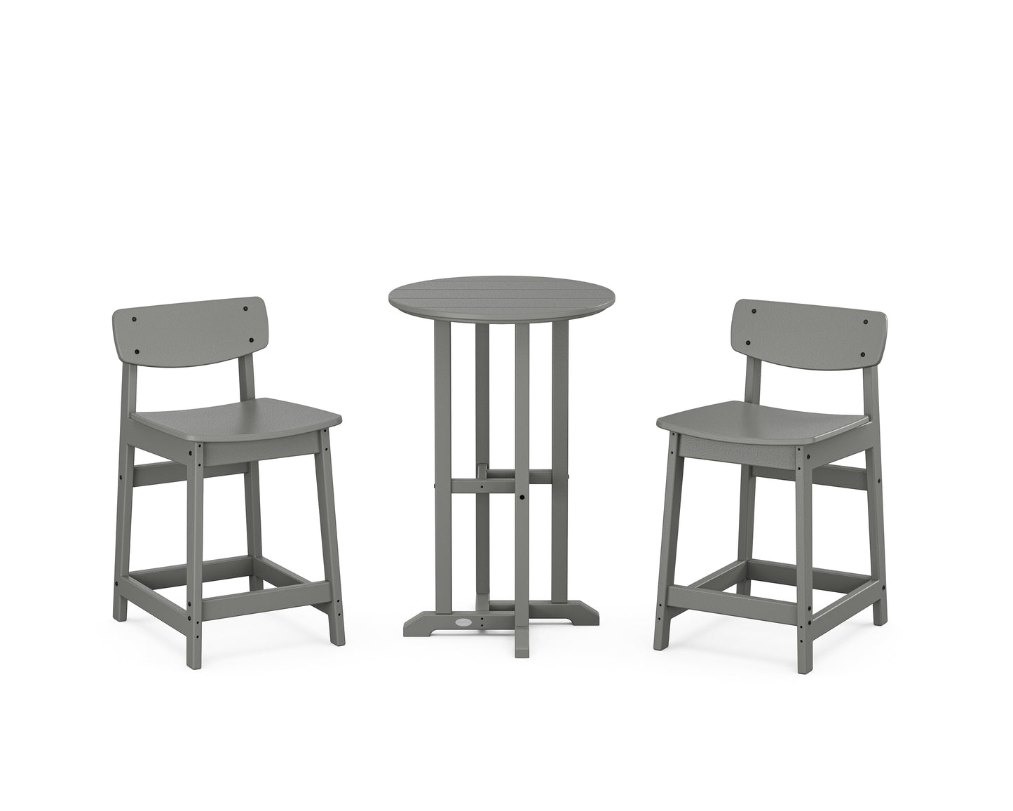Modern Studio Urban Lowback 3-Piece Bistro Counter Set