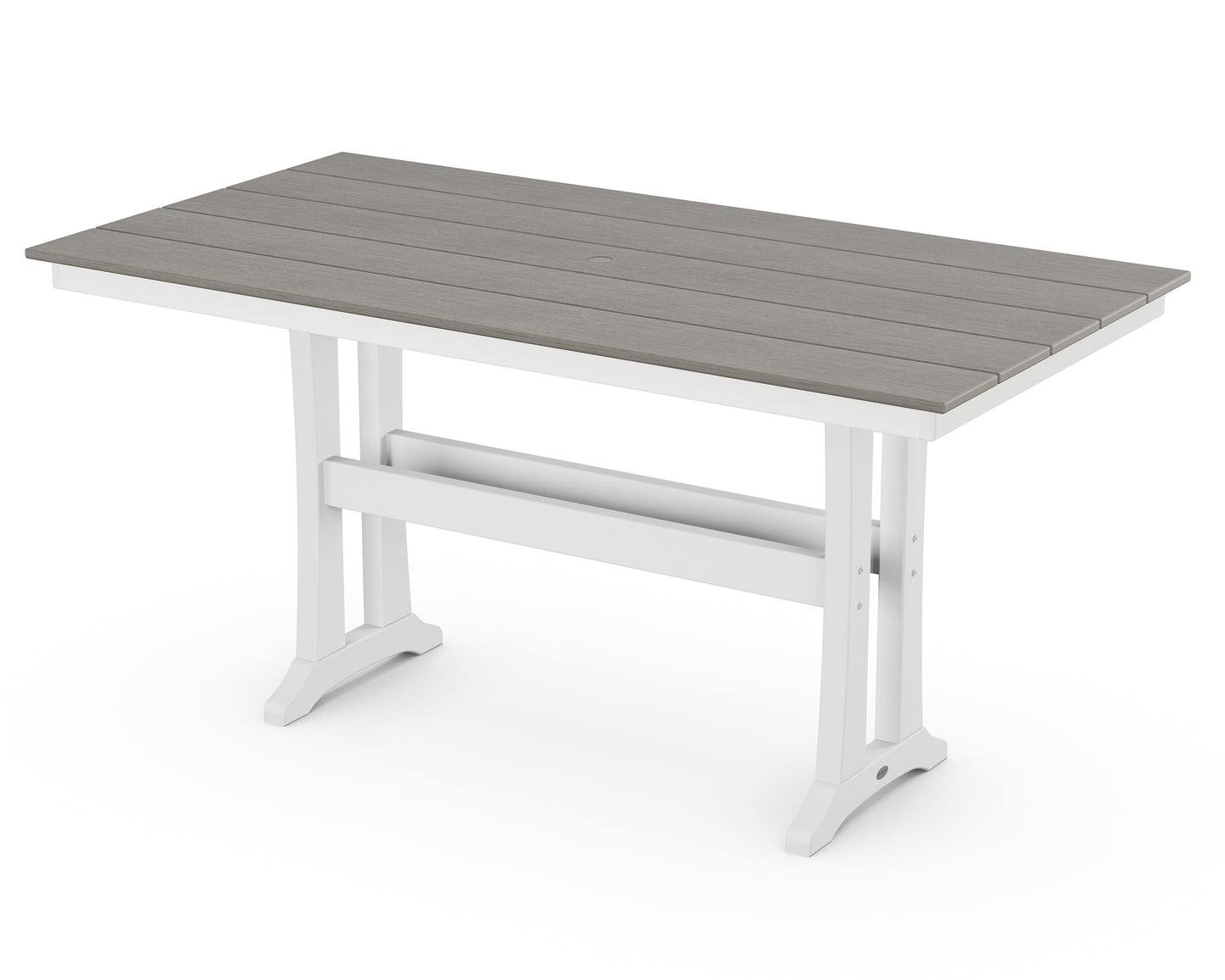 Farmhouse Trestle 37" x 72" Counter Table