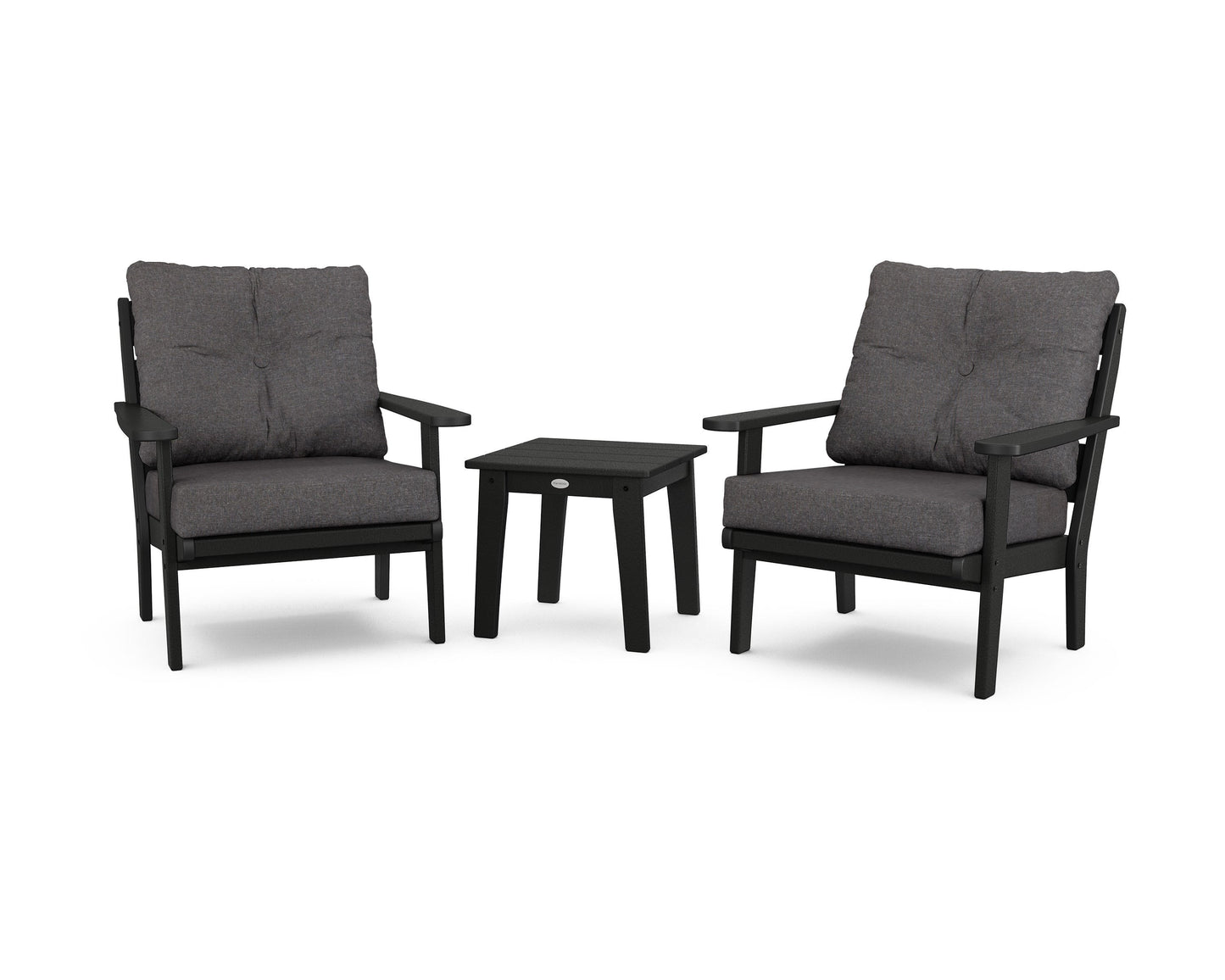 Lakeside 3-Piece Deep Seating Chair Set