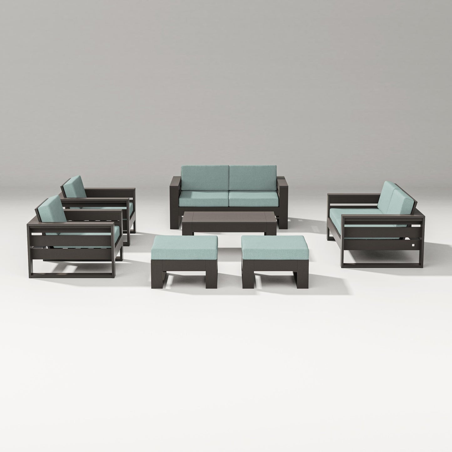 Latitude 7-Piece Lounge Loveseat Set
