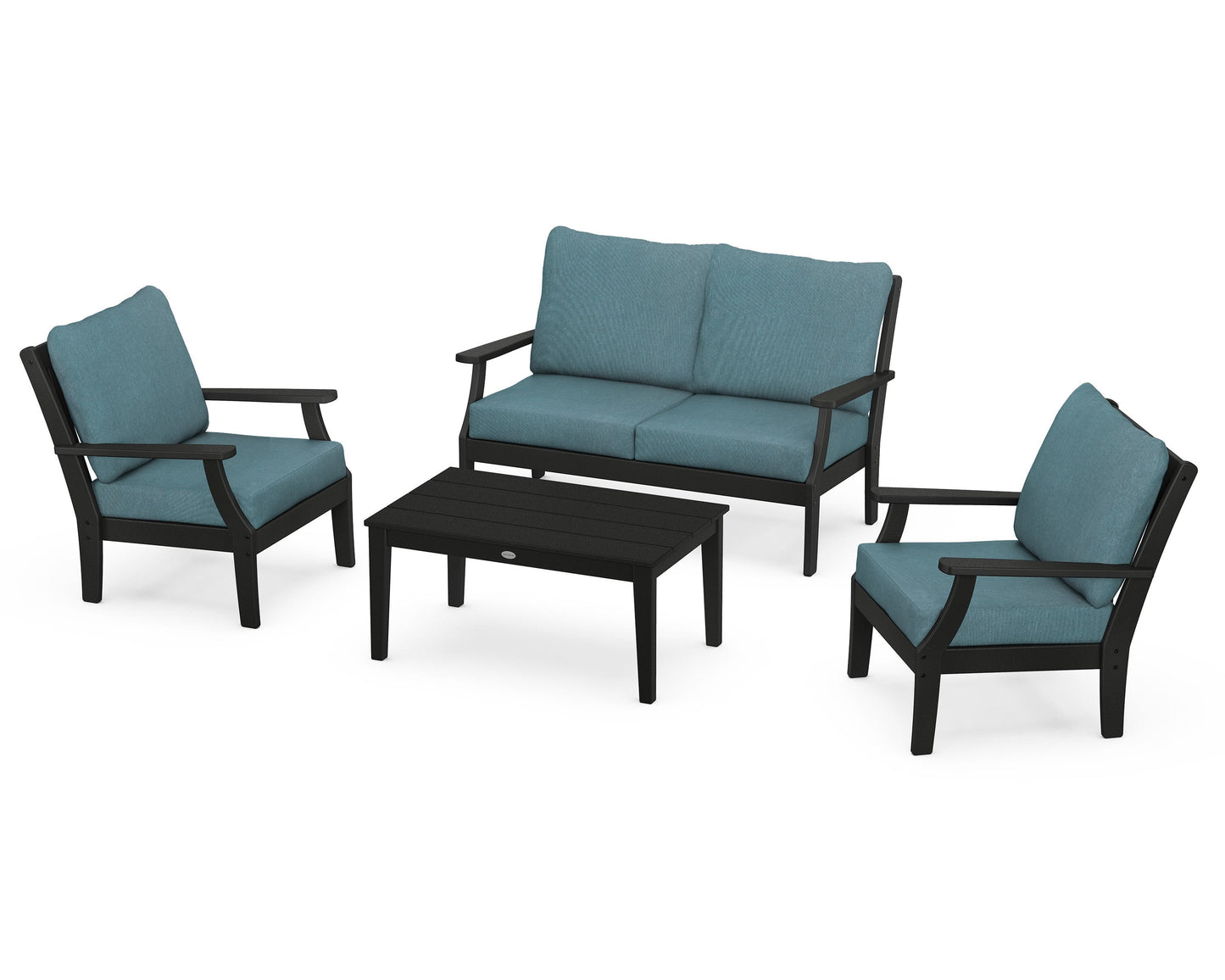 Braxton 4-Piece Deep Seating Chair Set