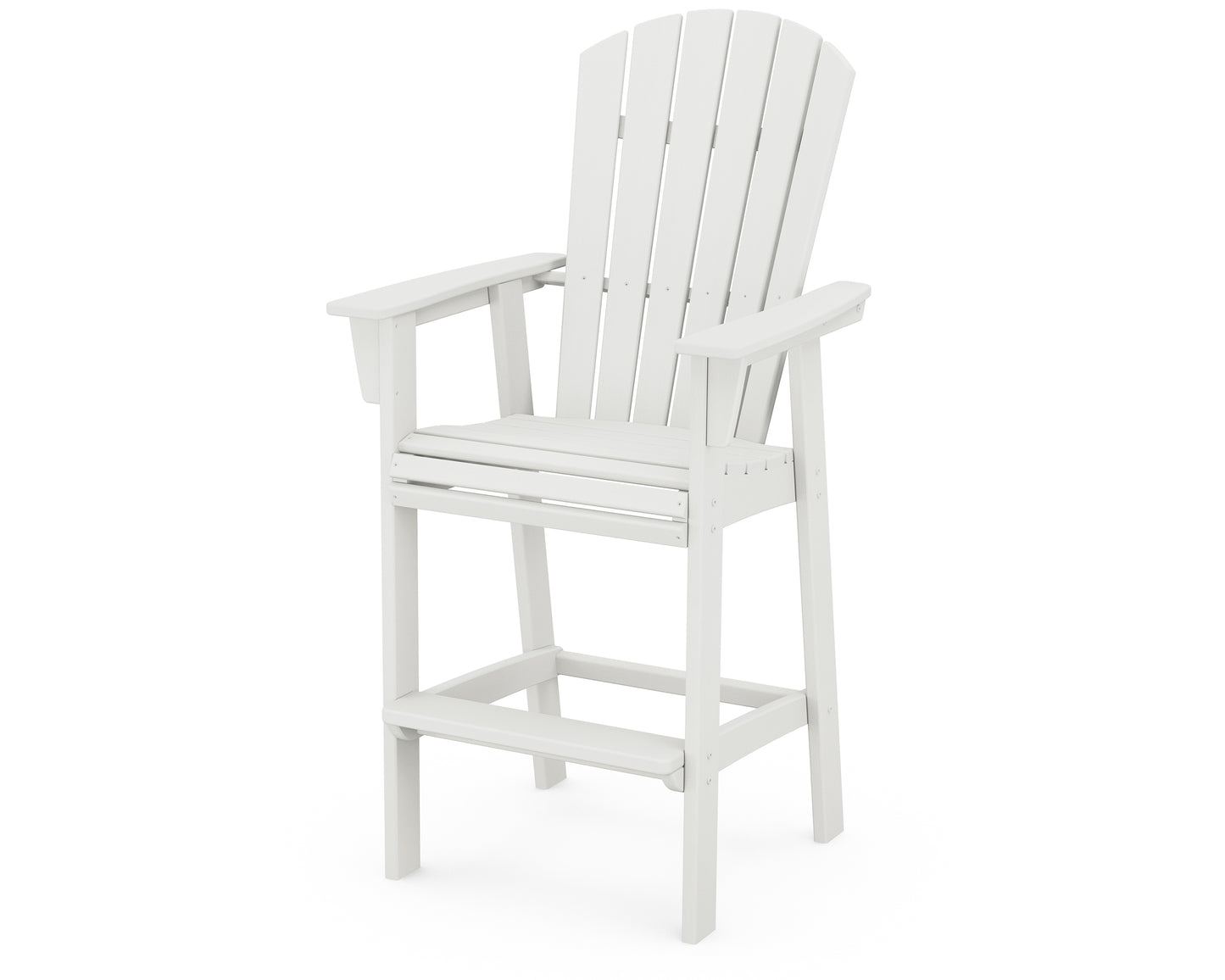 Nautical Curveback Adirondack Bar Chair