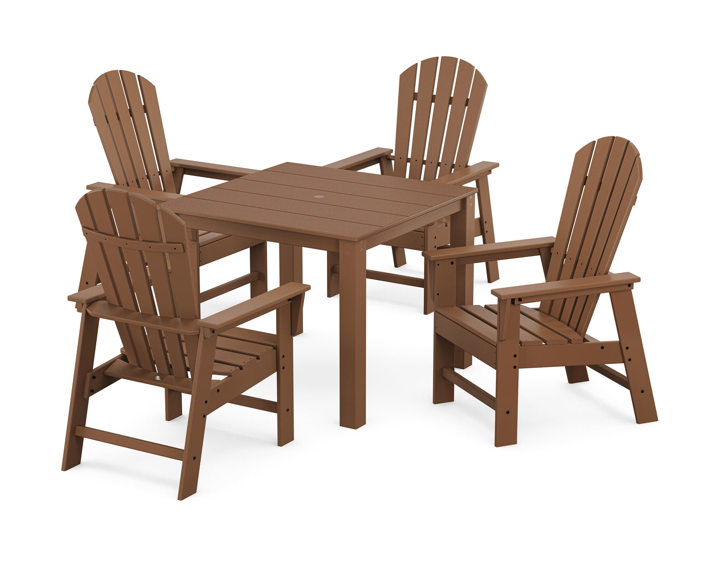 South Beach Coast 5-Piece Parsons Dining Set