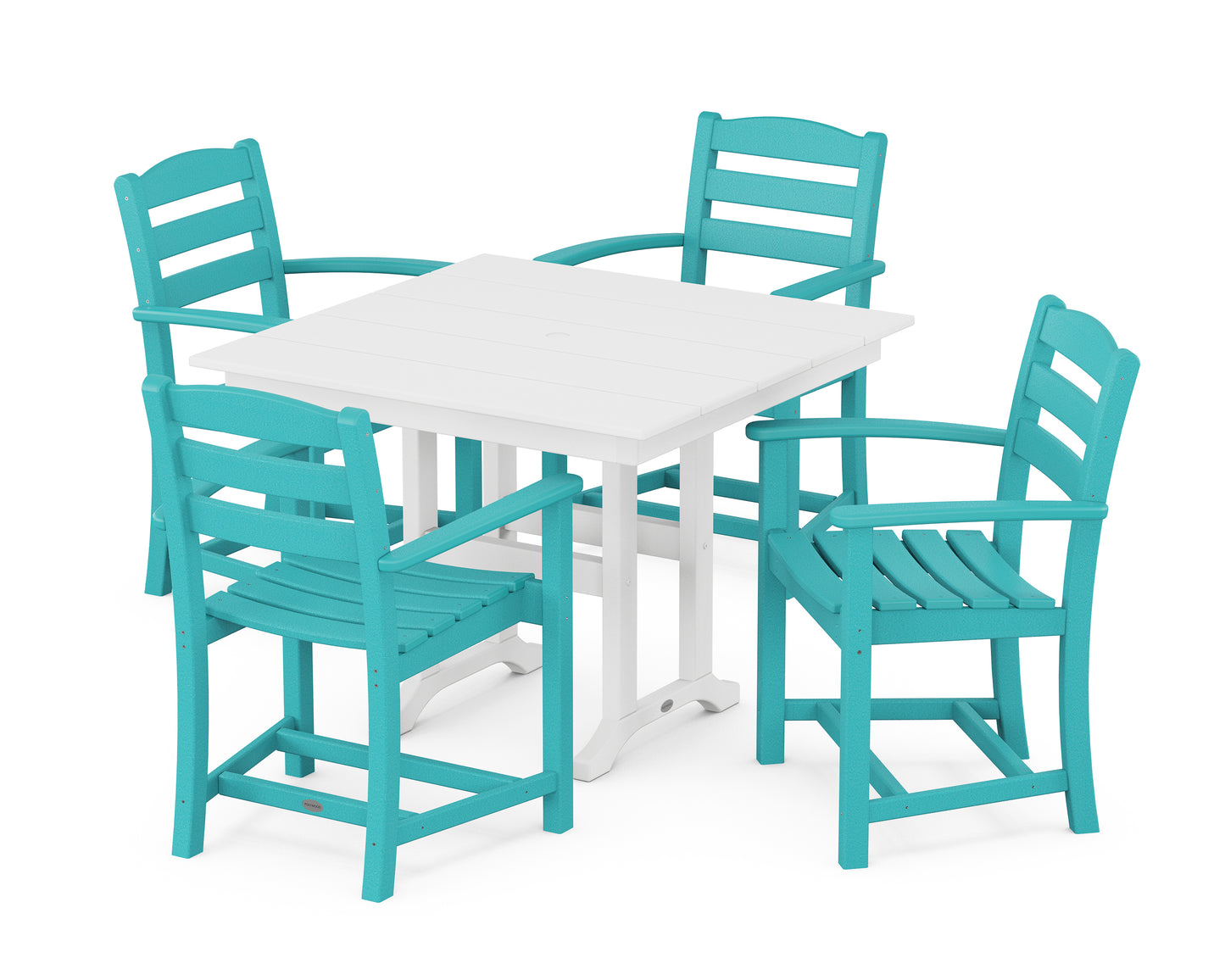 La Casa CafÃ© 5-Piece Farmhouse Dining Set