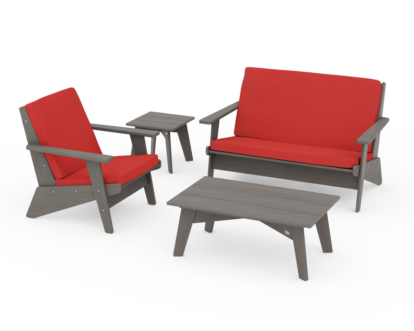 Riviera Modern Lounge 4-Piece Set