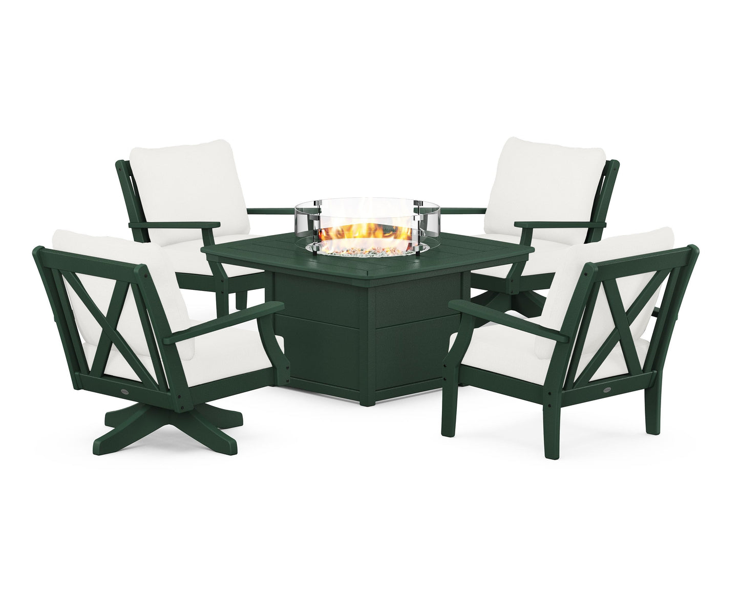 Braxton 5-Piece Deep Seating Set with Fire Table