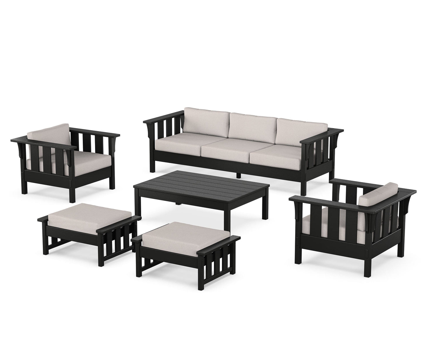 Acadia 6-Piece Lounge Sofa Set