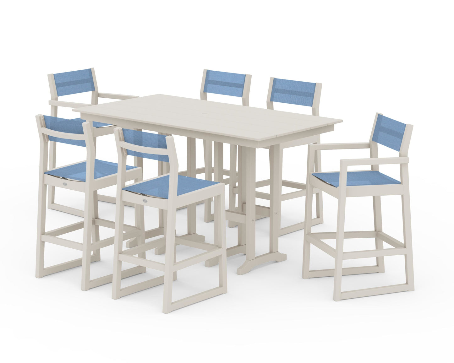 EDGE Sling 7-Piece Farmhouse Bar Set