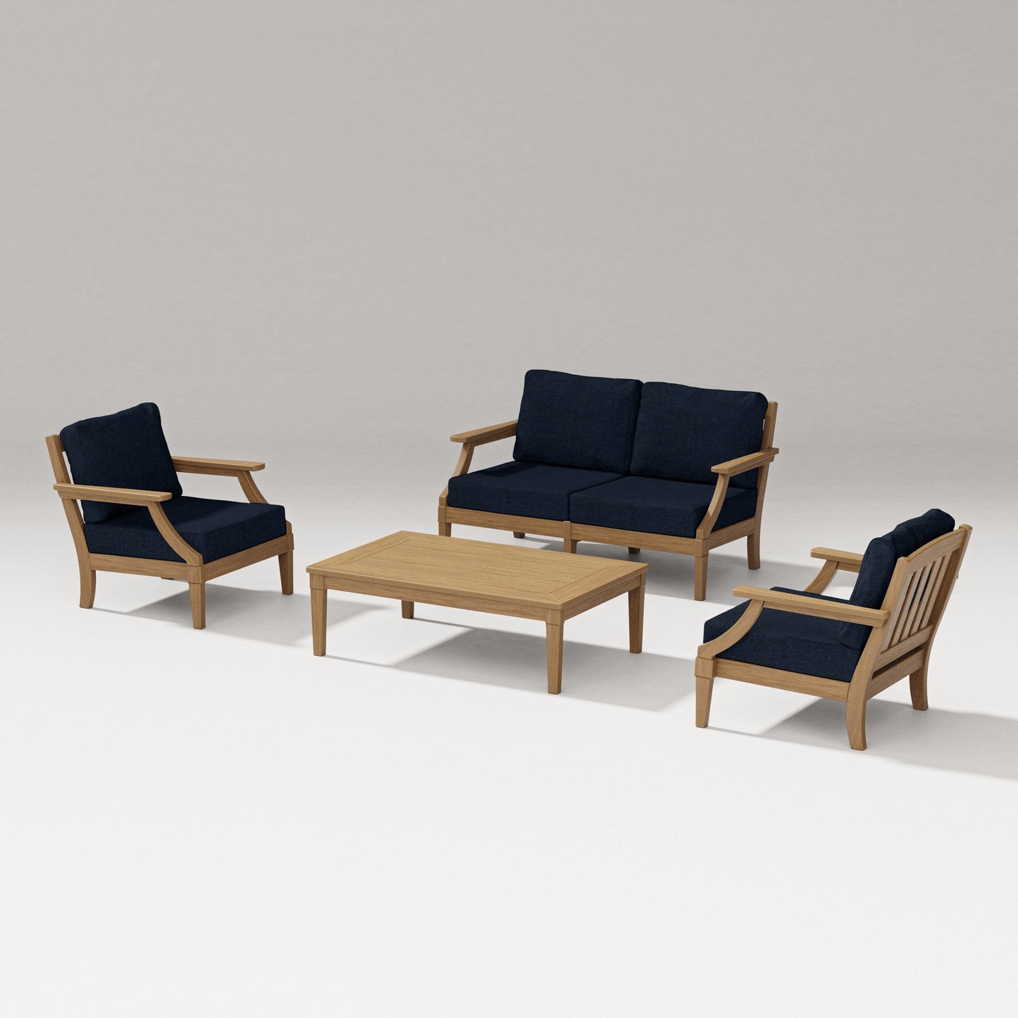 Estate Lounge 4-Piece Loveseat Set